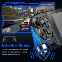 Dla konsoli Nintendo przełącznik sterowanie Gamepad uchwyt ręczny podwójny silnik wibracji wbudowany 6-Axis Gyro, Joystick do N-przełącznik konsoli 4